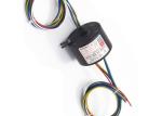 Precious Metals Miniature Through Bore Slip Ring 0~300rpm Working Speed 380VAC