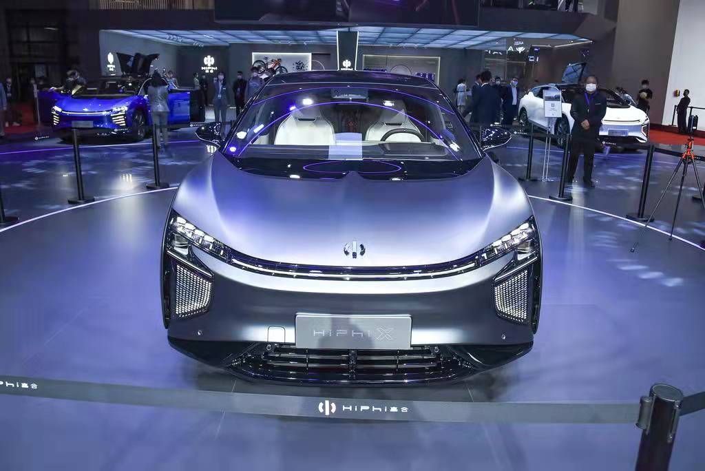 2023 HiPhi X Electric Vehicle 550km Pure Electric Range 6 Seater Single-speed Gearbox with Air Conditioning