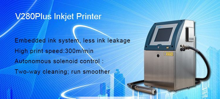 Batch Number CIJ Inkjet Printer