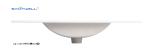 AC8003-90 China Chaozhou Suppliers Ceramic Cabinet Basins 900MM Length Glossy