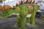 Green Attractive Realistic Dino Costume High Durability For Party Entertainment