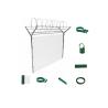Buy cheap Middle East Countries Chain Link Privacy Fence Dark Green For Airport from wholesalers