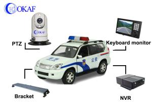 Quality High Defination Vehicle PTZ Camera , Infrared Dome IP Camera PTZ Auto Tracking wholesale