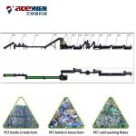 PET Plastic Recycling Washing Line Low Energy Consumption Easy Operation