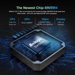 4K OTT Setup Box S905WX4 X96 4gb 64gb ODM