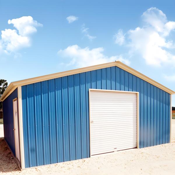 OEM Steel Frame Agricultural Buildings With Sandwich Panels Strong Multi