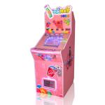 Wood Mini Pinball Game Machine Blue / Pink Color Table In Coin Operated