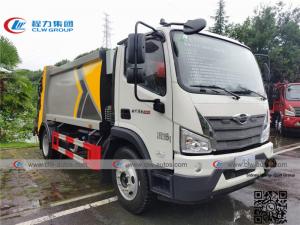 Quality Foton Forland 4x2 9000 Liters Compactor Garbage Truck wholesale