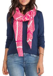 Quality LADY FASHION FLOWER PRINTED SCARF wholesale