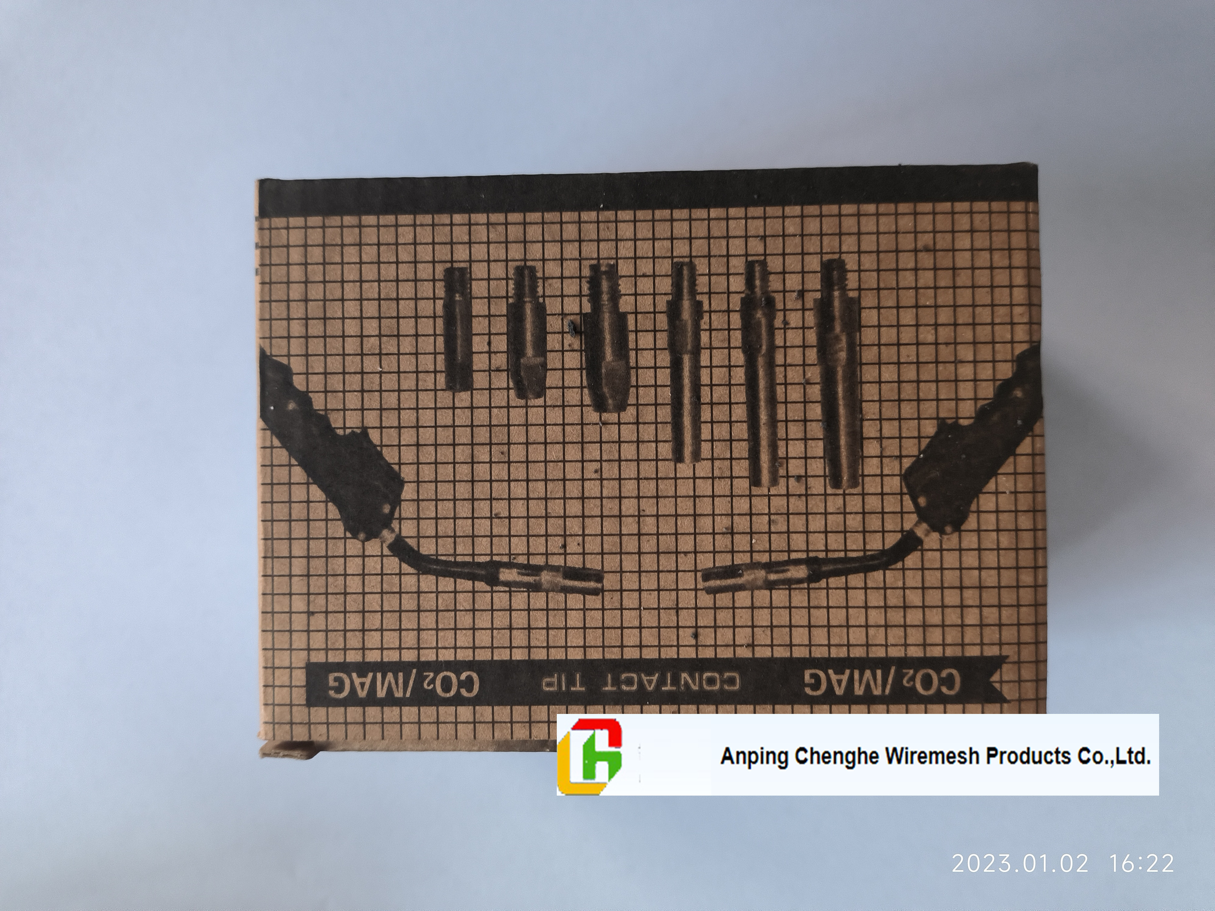 CO2 welding Contact Tip M6 X 25mm 0.8mm/1.0mm/1.2mm
