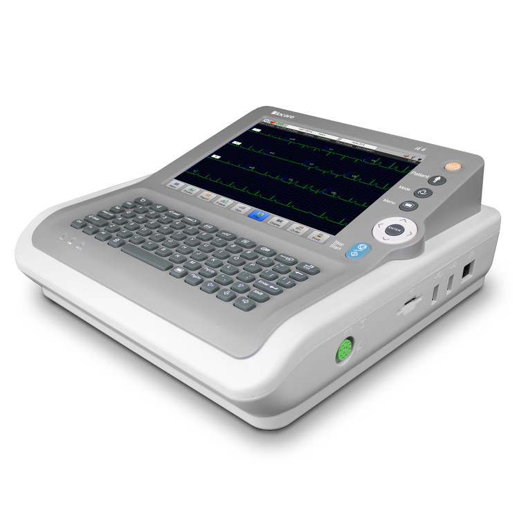 Portable Six Channel Ecg Machine Class III 12 Lead Ekg Machine
