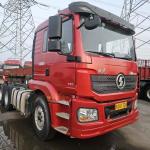 Red 6x4 Second Hand Shacman M3000 Used Shacman Trucks For Sale