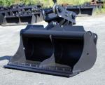 Customized Excavator Tilt Bucket Attachment For KOMATSU SANYI