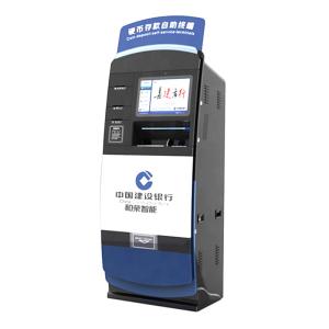 Quality Smart MultiFunction Banknote Coin Cash Deposit Machine Kiosk Atm wholesale