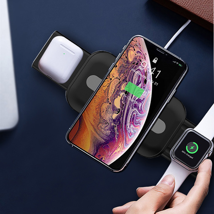 Wireless Charging Dock For Iphone Apple Watch And Airpods