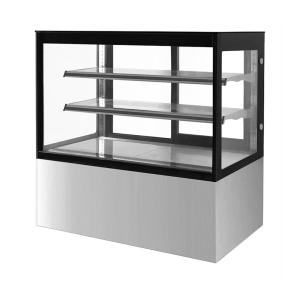 Quality Vertical Tempered Front Glass Cake Display Fridge With Modern Style Product Design wholesale