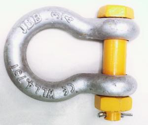 Quality RR-C-271D 0.75'' WLL 4.75 Tons Pin Bow Shackle wholesale