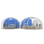 Simple Installation Hotel Dome Tent
