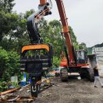 900kg 360KN Excavator Pile Hammer For Urban Infrastructure Service
