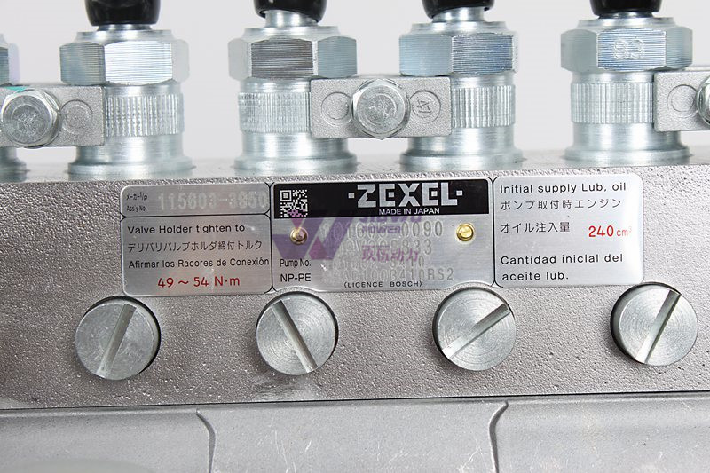 ISUZU 6HK1 FUEL PUMP FOR HITACHI EXCAVATOR ZX330-6 ENGINE INJECTION PUMP 1-15603334-1