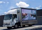 P8mm 256*128mm Module Size Mobile Truck LED Display Excellent Water Resistant
