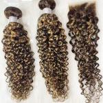 Unprocessed Brazilian Straight Wholesale Ombre Human Hair Extensions Weave