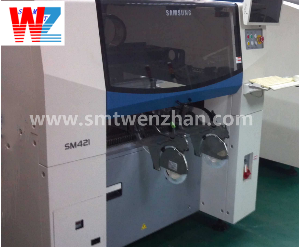 PCB SMT Assembly Machine HANWHA SAMSUNG SM421 Pick And Place Machine