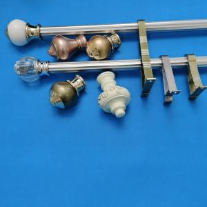 Quality 6.3m Silver Decorative Adjustable Tension Curtain Rod wholesale