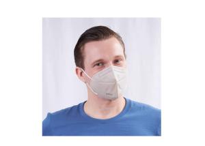 Quality Titanium Silver Metal Fabric Antibacterial KN95 Face Mask wholesale