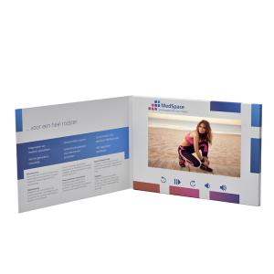 Quality Promotional Products Video Books, Video Greeting Card, Video Brochure For Advertising wholesale