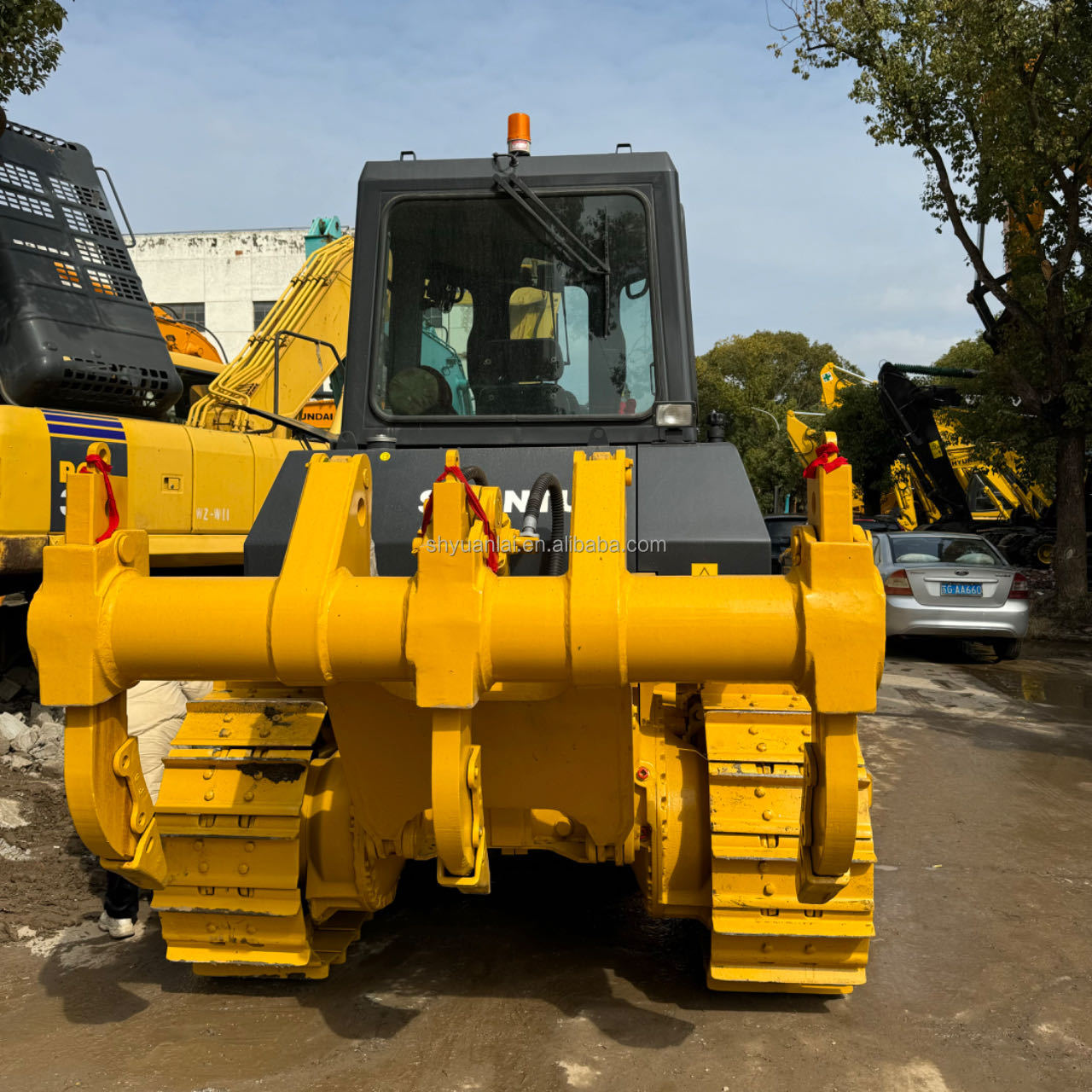 Used Shantui SD16 bulldozer original parts from China