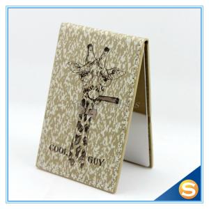 Quality Leather Frame Table Stand Comestic Mirror with Pretty Price wholesale