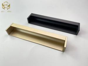 Quality Aluminum Metal Drawer Edge Pull Handles wholesale