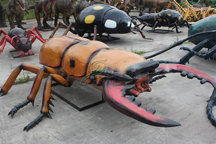 Large Animatronic Insects For Museum City Plaza Landscape Decoration