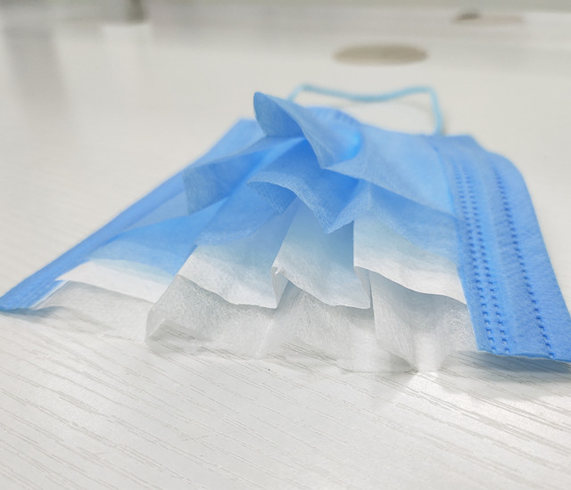 S&J 4Ply Protective Preventive Disposable Face Mask Respirator Medical Surgical Ear Loop Daily Use Hospital School Sapphire Blue