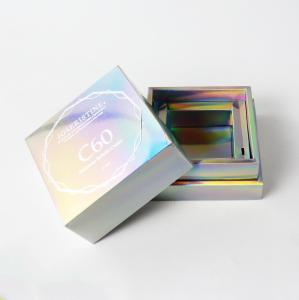 Quality Customized laser paper box, heaven and earth cover, gift box, cosmetics packaging box, customized perfume gift box wholesale