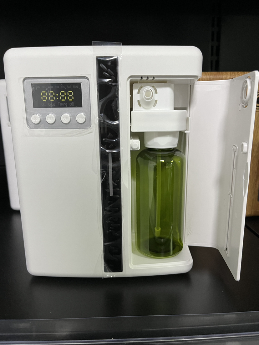 Hotel Lobby Wall Mounted 160ml Pure Fragrance Oil Aromatherapy Diffuser Ultrasonic Scent Waterless Essential Oil Diffuser Air