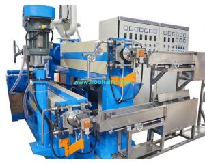 Quality Tandem Line Indonesia Customer Wire And Cable Extrusion Machine wholesale