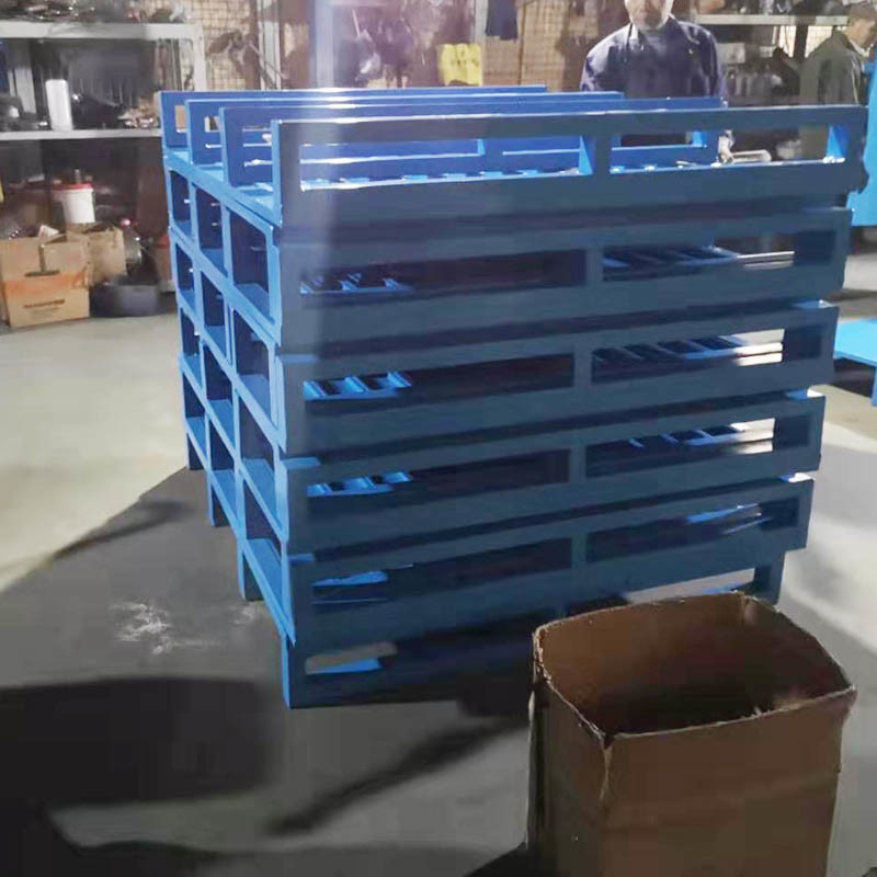 Customized Industrial Warehouse Steel Pallet Heavy Duty Steel Pallet 2 Way Entry