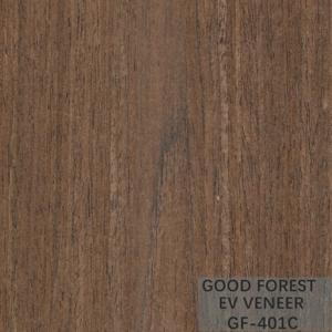 Quality Engineered Wood Veneer EV Veneer Black Walnut Crown Cut Natural wholesale
