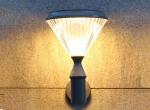 Diamond Cover Solar Wall Lights Outdoor Waterproof Solar Modern Style Simple