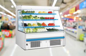 Quality ISO Multiscene Commercial Supermarket Refrigerator 220V For Fresh Food wholesale