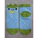 Cute custom logo, designed cotton ankle socks