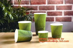 Quality 8oz/12oz/16oz/20oz disposable hot drink coffee paper cup with lid and sleeve wholesale