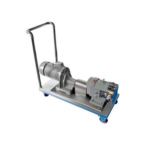 Quality Cosmetic Plant Stainless Steel Lobe Pump Discharge Rotor Pump wholesale