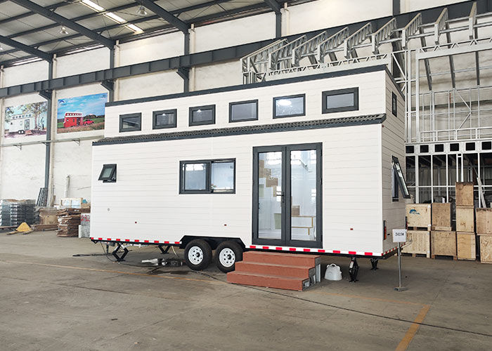 Tiny House With 2 Bedrooms And Patio Prefabricated Mobile Home Tiny Homes Ready To Ship