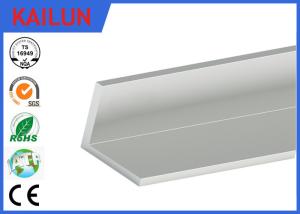 Quality Natural Silver Anodized Aluminium Angle , Furniture Aluminum Corner Profile 50 X 50 X 6 MM wholesale