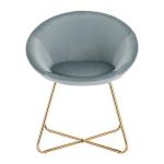 Nordic Style Restaurant Commercial Leather Dining Chairs 63.5cm seat width