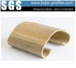 HPB59-1 Brass Extrusion Handrailing Profiles Design Stair Armrest
