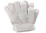 Daily Life Knit Cycling Gloves , Ladies Touch Screen Gloves Keep Warm